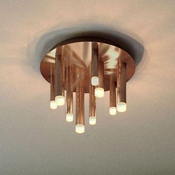 Redo 01-2040 - Iluminação de teto LED MADISON 9xLED/4W/230V cobre