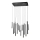 Redo 01-2056 - Candelabro suspenso LED MADISON 14xLED/4W/230V preto