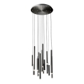Redo 01-2060 - Candelabro suspenso LED MADISON 16xLED/4W/230V preto