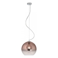 Redo 01-2076 - Candeeiro suspenso BOWL 1xE27/42W/230V diâmetro 30 cm cobre