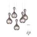 Redo 01-2262 - Candelabro suspenso LOB 5xE27/42W/230V cinzento
