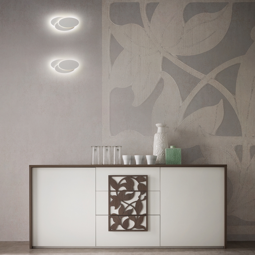 Redo 01-2297 - Aplique de parede LED GAMER LED/36W/230V branco