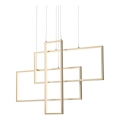 Redo 01-2314 - Lustre LED dimerizável suspenso por cabo PLANA LED/60W/230V, dourado