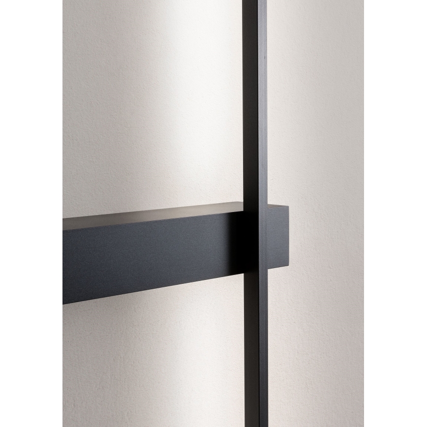 Redo 01-2480 - Aplique de parede LED TANGENT LED/14W/230V 3000K 125,4 cm preto