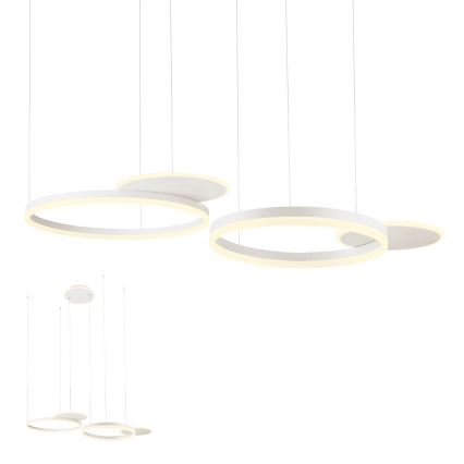 Redo 01-2608 - Lustre LED dimerizável suspenso por cabo SIGUA LED/114W/230V CRI 90 branco