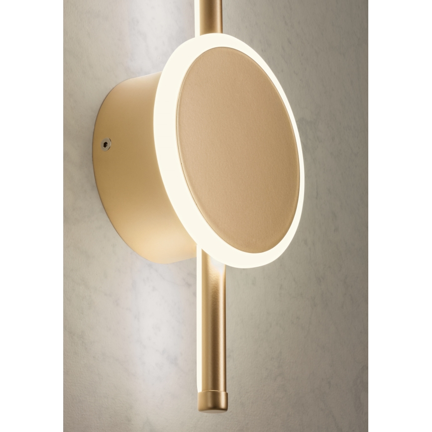 Redo 01-2700 - Iluminação de parede LED DIAZ LED/18W/230V CRI 90 dourado
