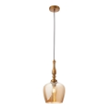 Redo 01-2740 - Candelabro suspenso TOLL 1xE27/42W/230V bronze