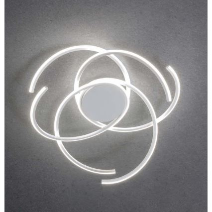 Redo 01-2748 - Iluminação de teto LED com regulação ALIEN LED/75W/230V 3000K diâmetro 90 cm branco