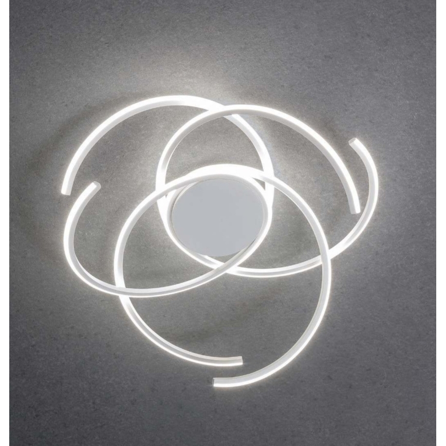 Redo 01-2748 - Iluminação de teto LED com regulação ALIEN LED/75W/230V 3000K diâmetro 90 cm branco