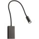 Redo 01-2755 - Candeeiro de parede LED WALLIE LED/3W/230V USB CRI 90 preto