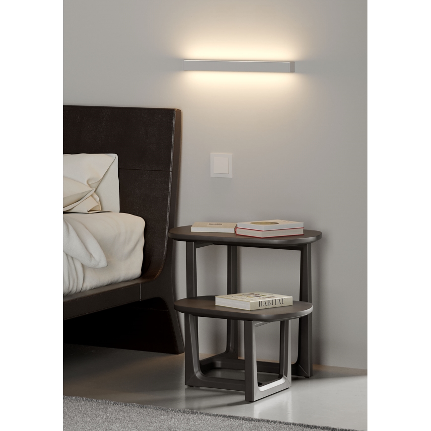 Redo 01-2762 - Aplique de parede LED PLOT LED/21W/230V 60 cm branco