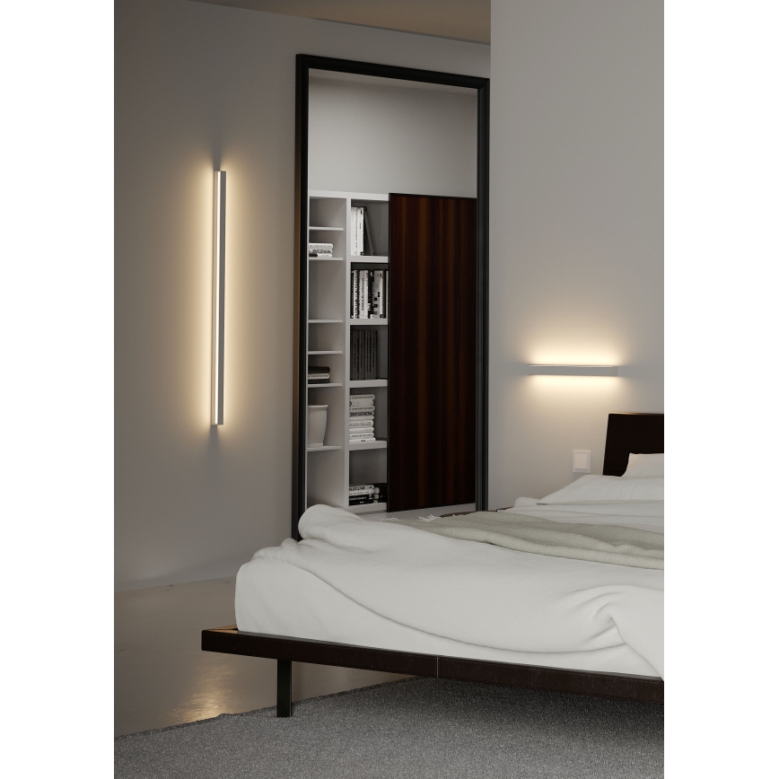 Redo 01-2762 - Aplique de parede LED PLOT LED/21W/230V 60 cm branco