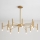 Redo 01-2774 - Candelabro suspenso RAYEN 12xG9/10W/230V bronze