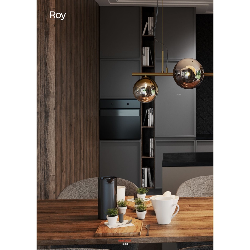 Redo 01-2779 - Candelabro suspenso ROY 5xG9/10W/230V