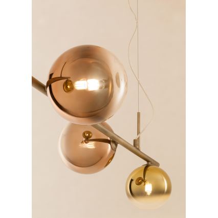 Redo 01-2779 - Candelabro suspenso ROY 5xG9/10W/230V