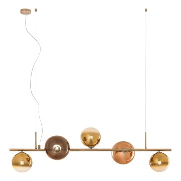 Redo 01-2780 - Candelabro suspenso ROY 6xG9/10W/230V