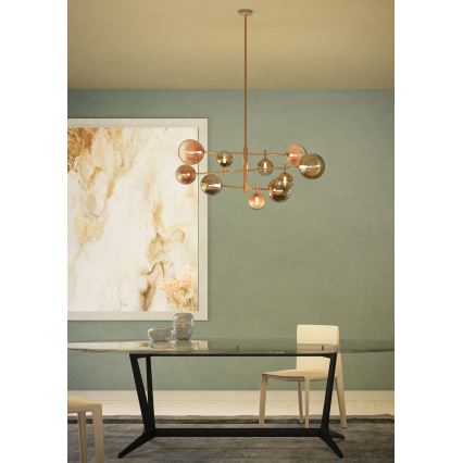 Redo 01-2781 - Candelabro suspenso ROY 10xG9/10W/230V