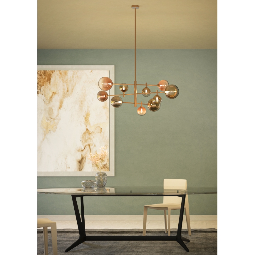 Redo 01-2781 - Candelabro suspenso ROY 10xG9/10W/230V