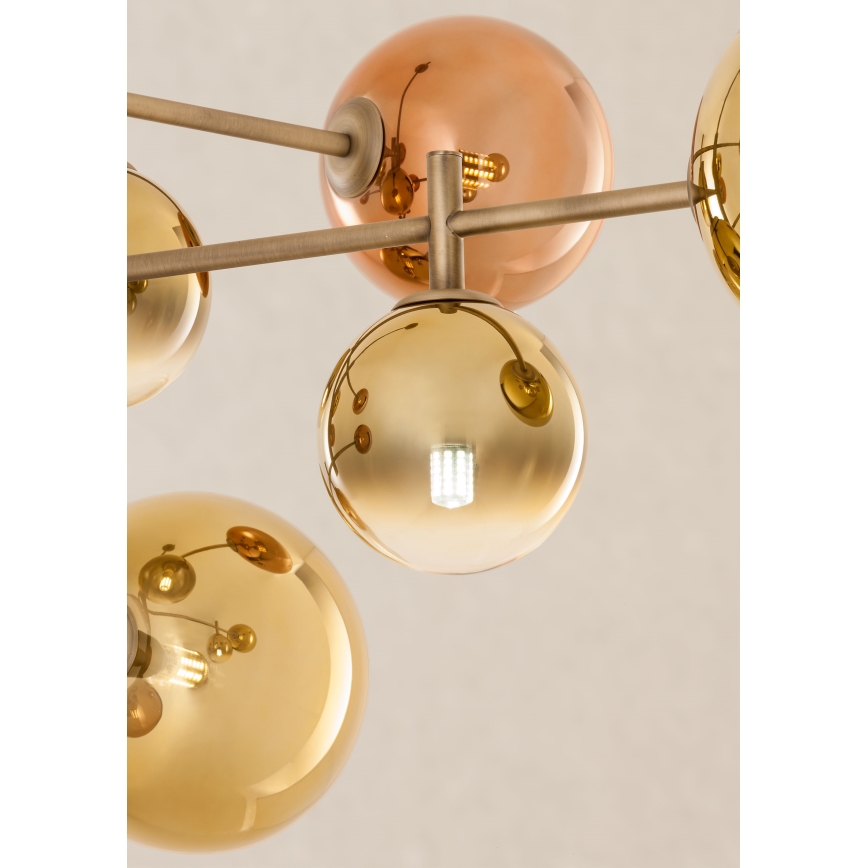 Redo 01-2781 - Candelabro suspenso ROY 10xG9/10W/230V