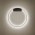 Redo 01-2819 - Candeeiro de parede LED dimerizável FEBE LED/24W/230V preto