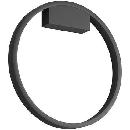 Redo 01-2819 - Candeeiro de parede LED dimerizável FEBE LED/24W/230V preto