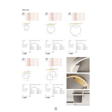 Redo 01-2819 - Candeeiro de parede LED dimerizável FEBE LED/24W/230V preto