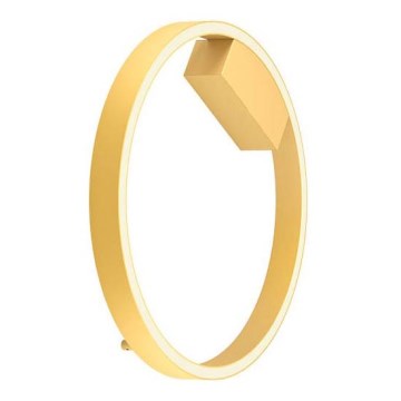 Redo 01-2835 - Iluminação de parede LED com regulação FEBE LED/24W/230V dourada