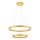 Redo 01-2889 - Lustre LED dimerizável suspenso por cabo FEBE LED/62W/230V dourado