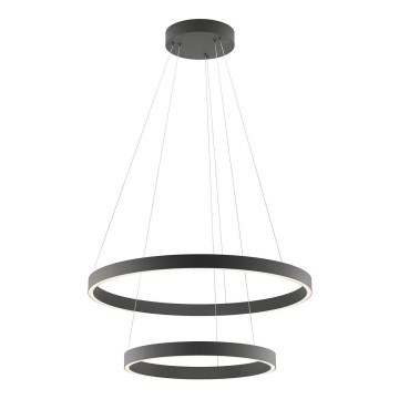 Redo 01-2891 - Candelabro suspenso LED com regulação FEBE LED/62W/230V preto