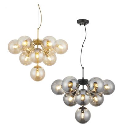 Redo 01-2940 - Candelabro suspenso AGAPE 10xE14/28W/230V dourada