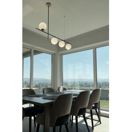 Redo 01-2949 - Candelabro suspenso ESSENTIAL 4xE14/28W/230V