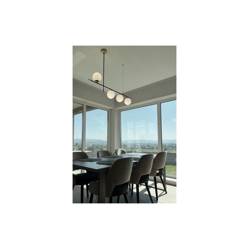 Redo 01-2949 - Candelabro suspenso ESSENTIAL 4xE14/28W/230V