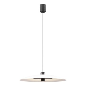 Redo 01-3018 - Lustre LED suspenso por cabo LARS LED/14W/230V + LED/10W Ø 60 cm CRI 90 branco