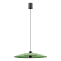 Redo 01-3019 - Lustre LED suspenso por cabo LARS LED/14W/230V + LED/10W Ø 60 cm CRI 90 verde