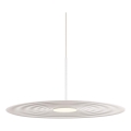 Redo 01-3044 - Lustre suspenso por cabo LAKE LED/13W/230V IRC 90 Ø 50 cm branco