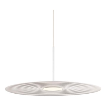 Redo 01-3044 - Lustre suspenso por cabo LAKE LED/13W/230V IRC 90 Ø 50 cm branco
