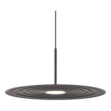 Redo 01-3047 - Lustre LED suspenso por cabo LAKE LED/13W/230V CRI 90 Ø 50 cm preto