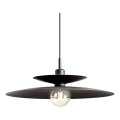 Redo 01-3051 - Lustre em cabo GUNNAR 1xE27/42W/230V Ø 50 cm preto