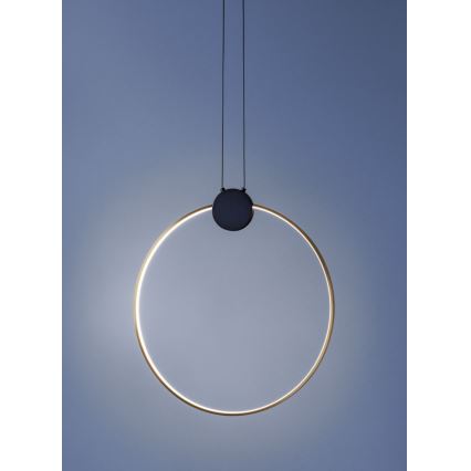 Redo 01-3107 - Candelabro suspenso LED ATOM LED/20W/230V diâmetro 60 cm