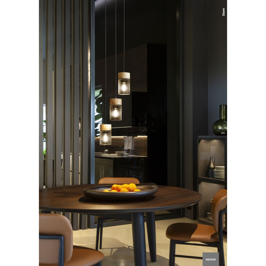 Redo 01-3141 - Candelabro suspenso STEM 1xE27/42W/230V