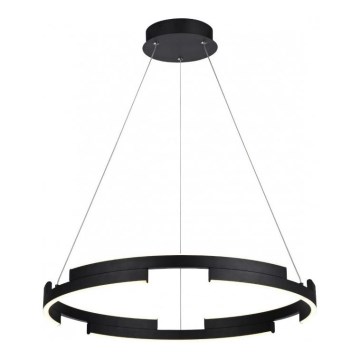 Redo 01-3173 - Candelabro suspenso LED com regulação CASTLE LED/36W/230V preto