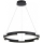 Redo 01-3173 - Candelabro suspenso LED com regulação CASTLE LED/36W/230V preto