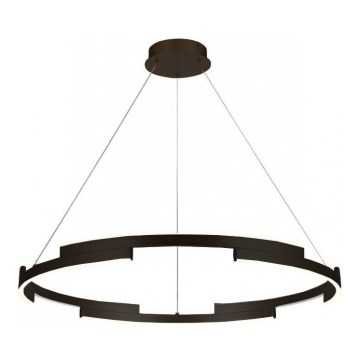 Redo 01-3176 - Candelabro suspenso LED com regulação CASTLE LED/45W/230V preto