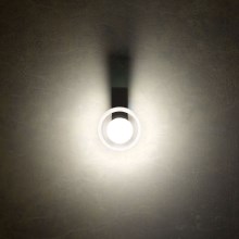Redo 01-3240 - Iluminação de parede LED SINCLAIR LED/6,5W/230V CRI 93 IP21 preto