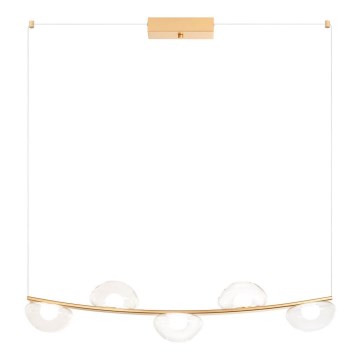 Redo 01-3243 - Candelabro suspenso LED com regulação SINCLAIR LED/35W/230V CRI 93 IP21 dourada