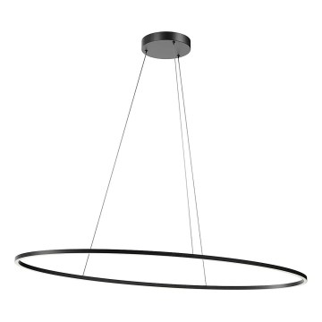 Redo 01-3299 - Lustre LED LEO dimerizável suspenso por cabo LED/67W/230V 3000/4000K CRI 90 60x130 cm preto