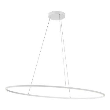 Redo 01-3340 - Lustre pendente LED regulável suspenso por cabo LEO LED/67W/230V 3000/4000K IRC 90 60x130 cm branco