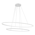 Redo 01-3342 - Lustre LED dimerizável suspenso por cabo LEO LED/115W/230V 3000/4000K CRI 90 60x130 cm branco