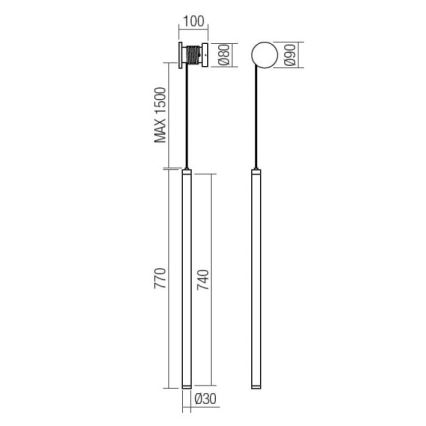 Redo 01-3363 - Aplique de parede LED dimerizável SWING LED/16W/230V 3000/4000K IRC 90 branco