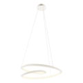 Redo 01-3376 - Lustre LED dimerizável suspenso por cabo STORM, 60 W, 230 V, 3000/4000/6000 K, CRI 90, Ø 80 cm, branco
